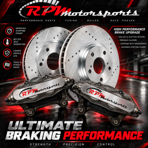Front 12.50" RPM 4 Piston Big Brake Kit