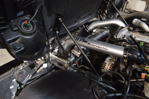 Pontiac Solstice / Saturn Sky 2.4L LE5 Complete Turbo Kit installed in Silver